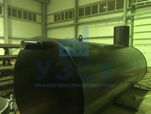 Резервуар горизонтальный стальной наземный в Саранске