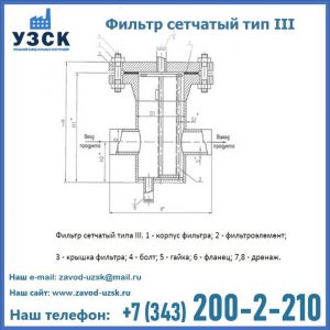Фильтр сетчатый ФС по Т-ММ-11-2003 в Саранске