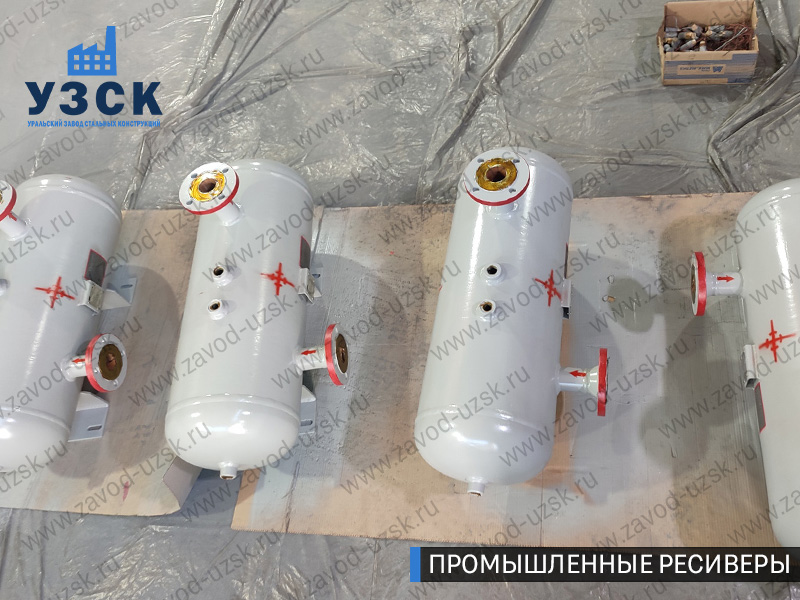 фотография емкостных ресиверов газа Саранск